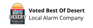 Voted Best of Desert Local Alarm Company